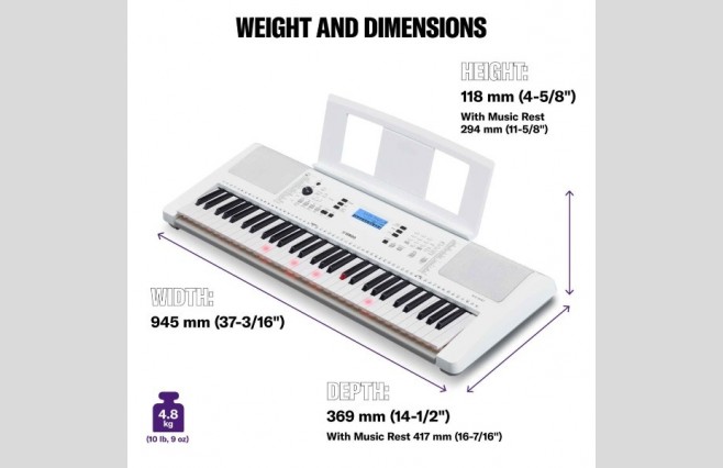 Yamaha EZ-300 Keyboard - Image 8